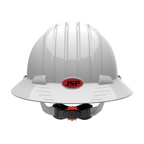 JSP AJP170-000-1AN EVO 6100 Full Brim Unvented Wheel Ratchet Hard Hat