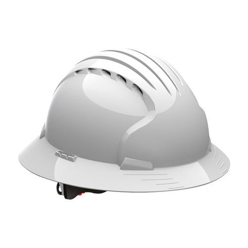 JSP AJQ170-000-1AN EVO 6161 Full Brim Vented Hard Hat