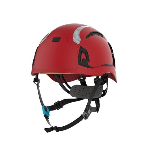 JSP ARC170-400-6AN Evo Alta Sky Worker Vented Safety Helmet With CR2 Reflective Kit - Red