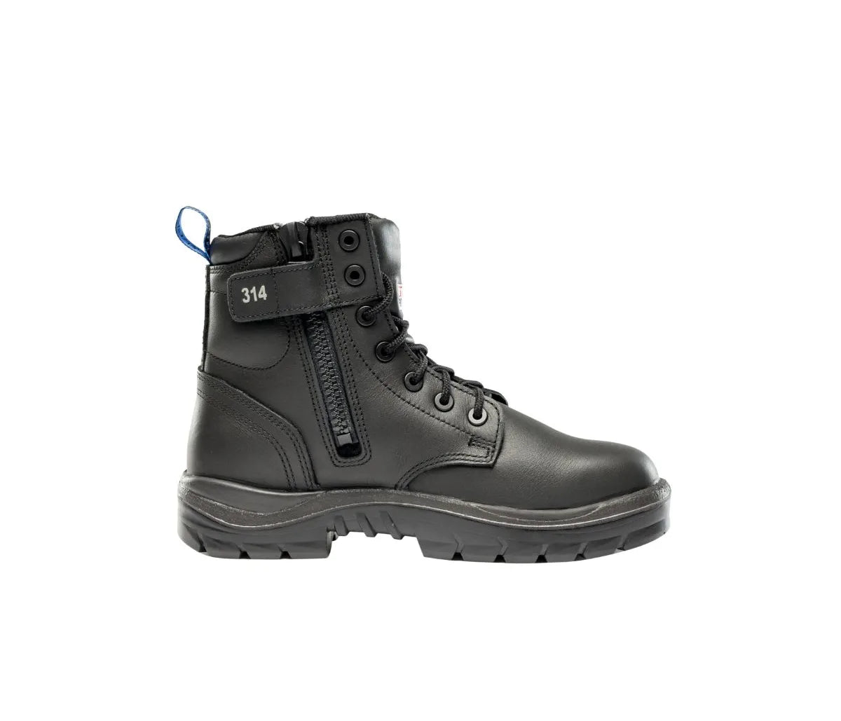 Steel Blue 822314 Argyle® Zip EH Safety Boots-Black