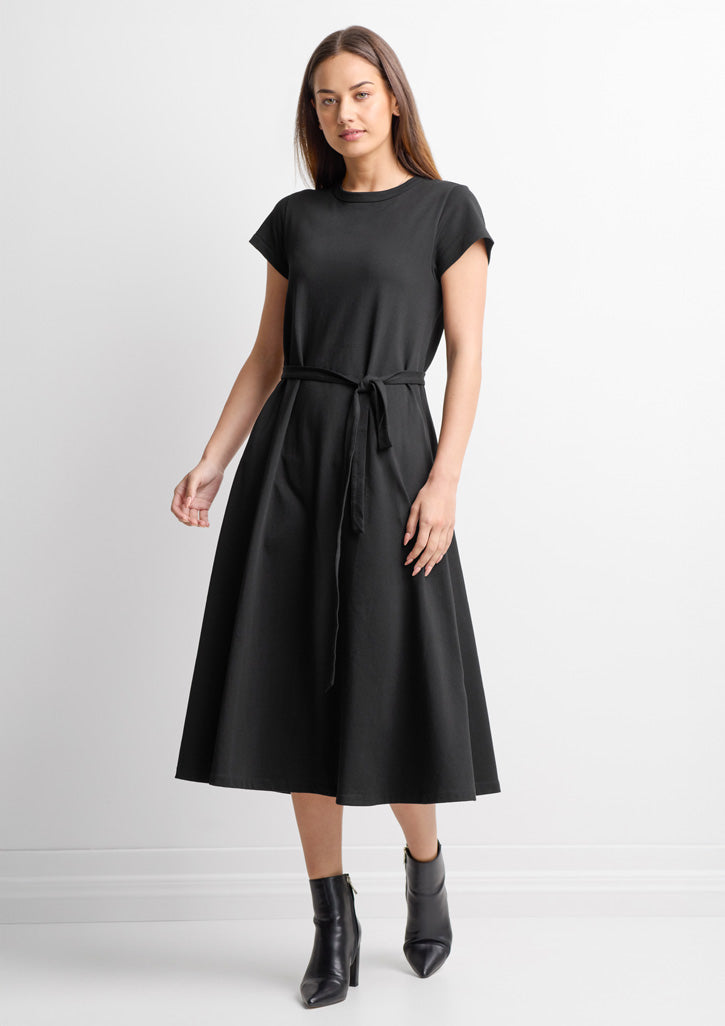 Biz Collection BBS2605L Grace Women's T-Shirt Midi Dress