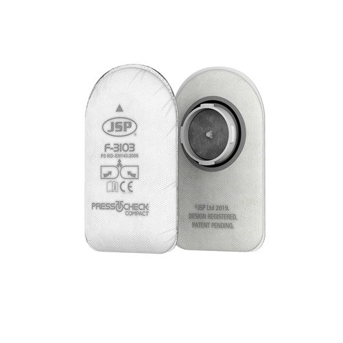 JSP BGC310-001-0AN Press To Check Compact P3 Filters With Odour Layer
