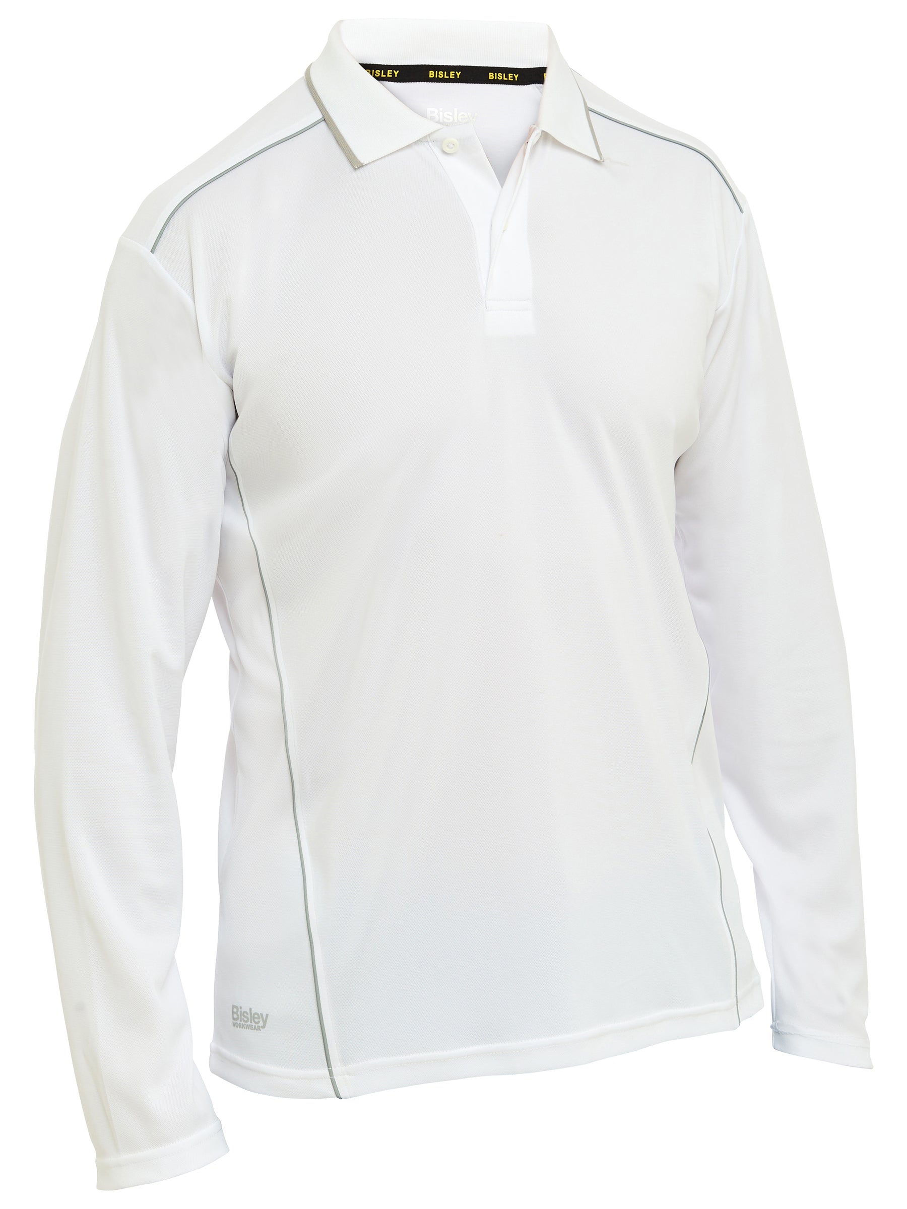 Bisley BK6425 Cool Mesh L/s Polo With Reflective Piping