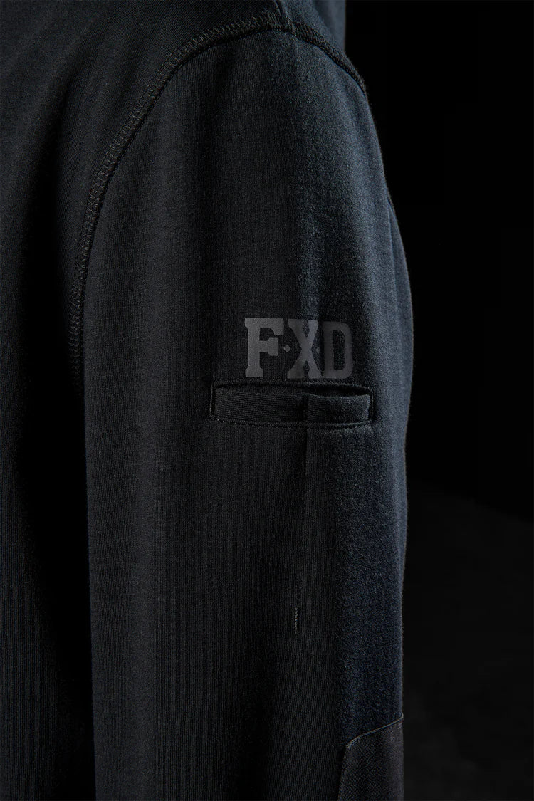 FXD WF-3 Bonded 3-layer Membrane Fleece Zip Hoodie