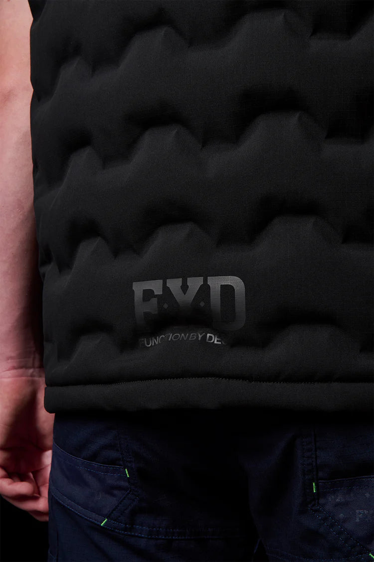 FXD WO-6 Insulated Puffer Vest- Black