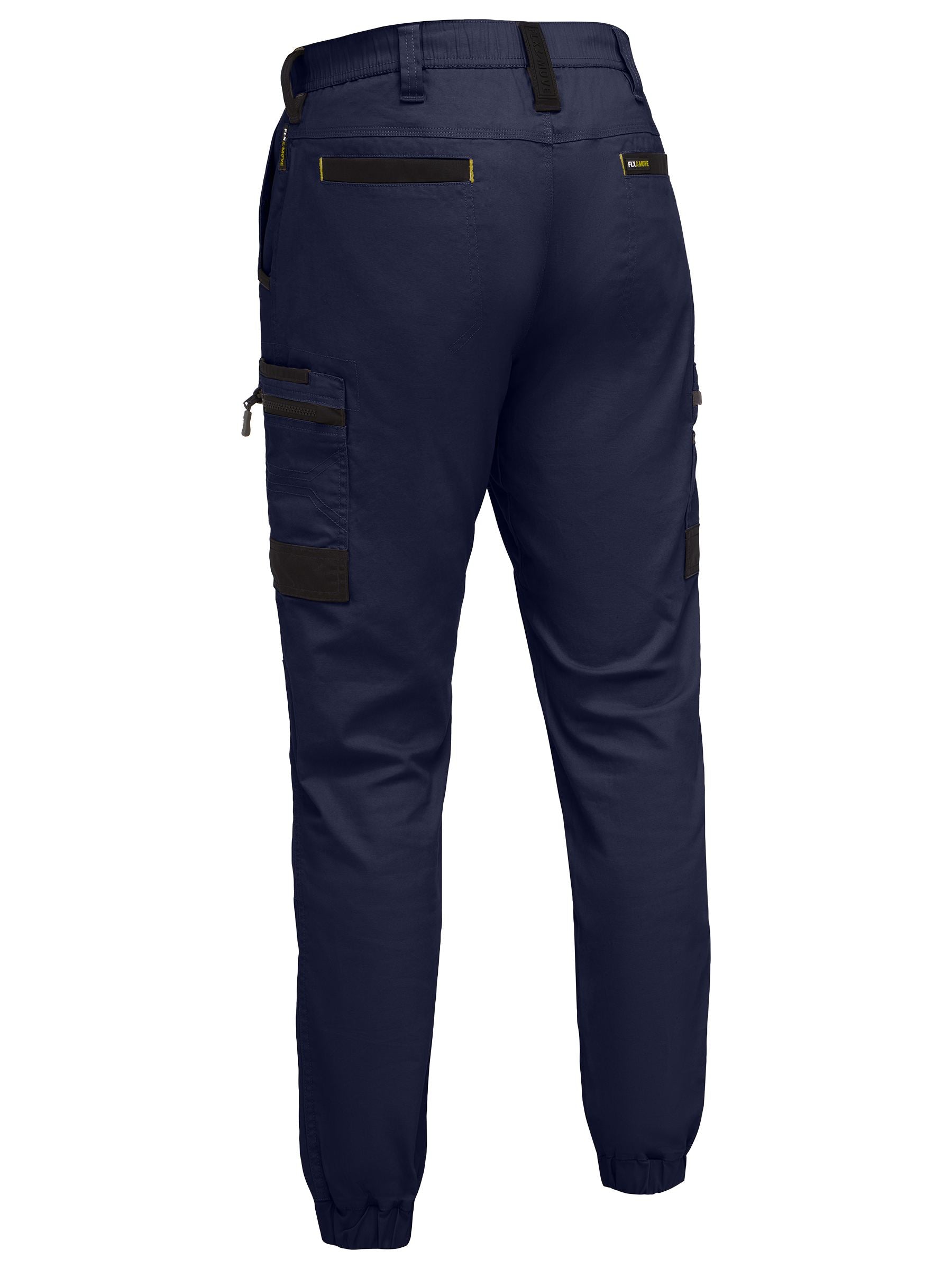 Bisley BPC6237 Flx & Move™ Elastic Waist Cargo Cuffed Pants