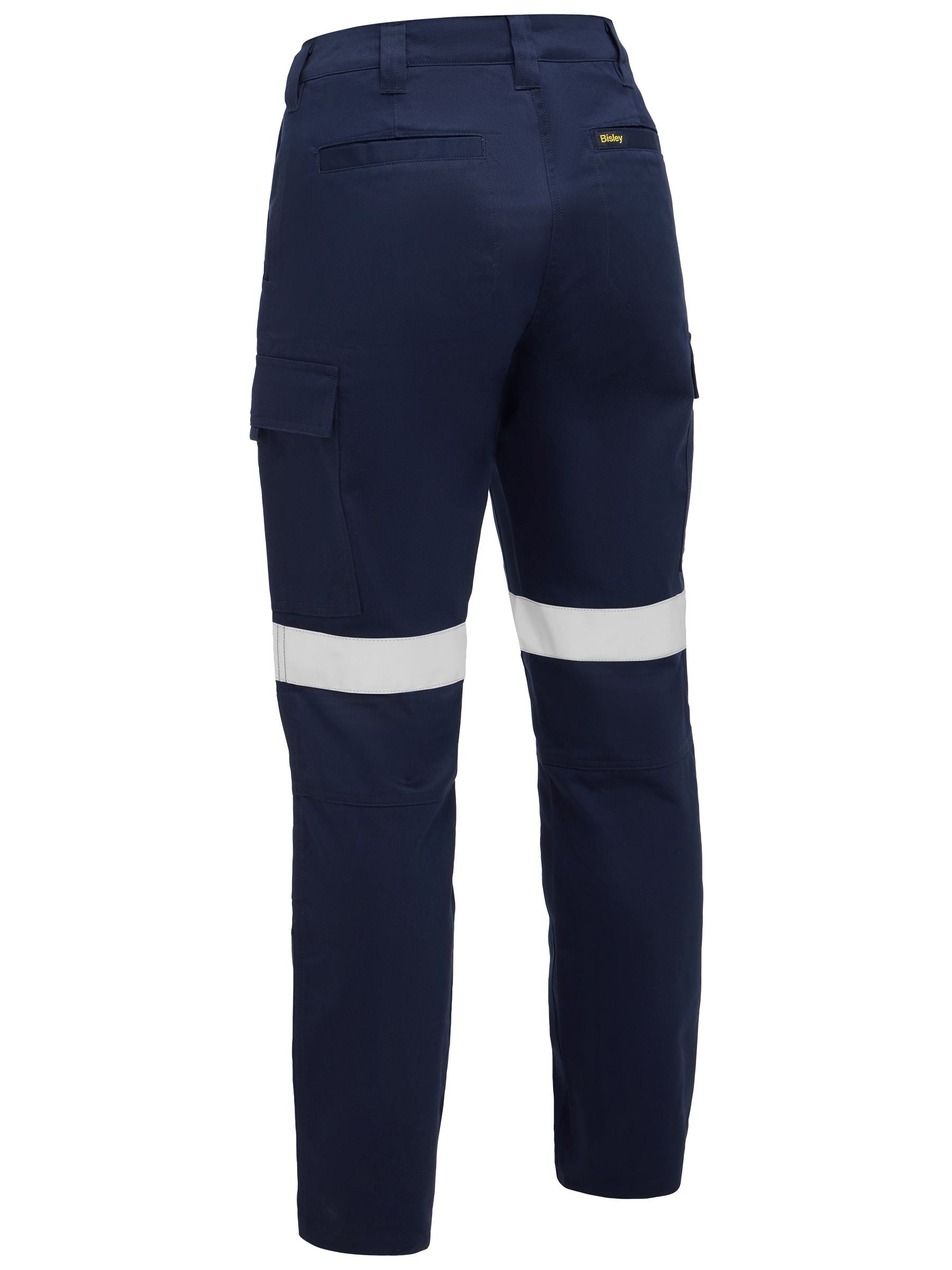 Bisley BPCL6126T Women's Taped Industrial Lightweight Cargo Pant-Navy