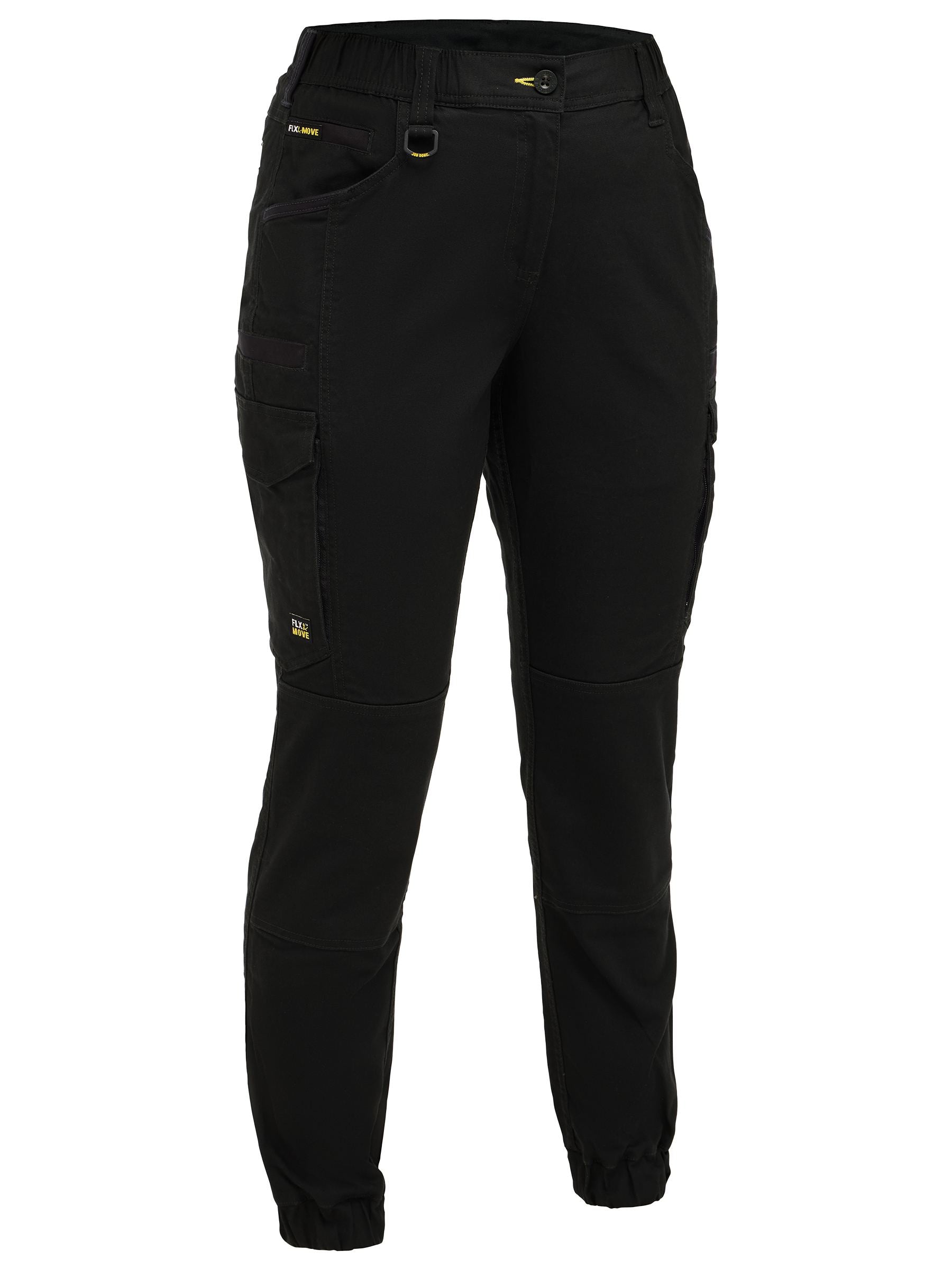 Bisley BPCL6237 Women's Flx & Move™ Elastic Waist Cargo Cuffed Pants