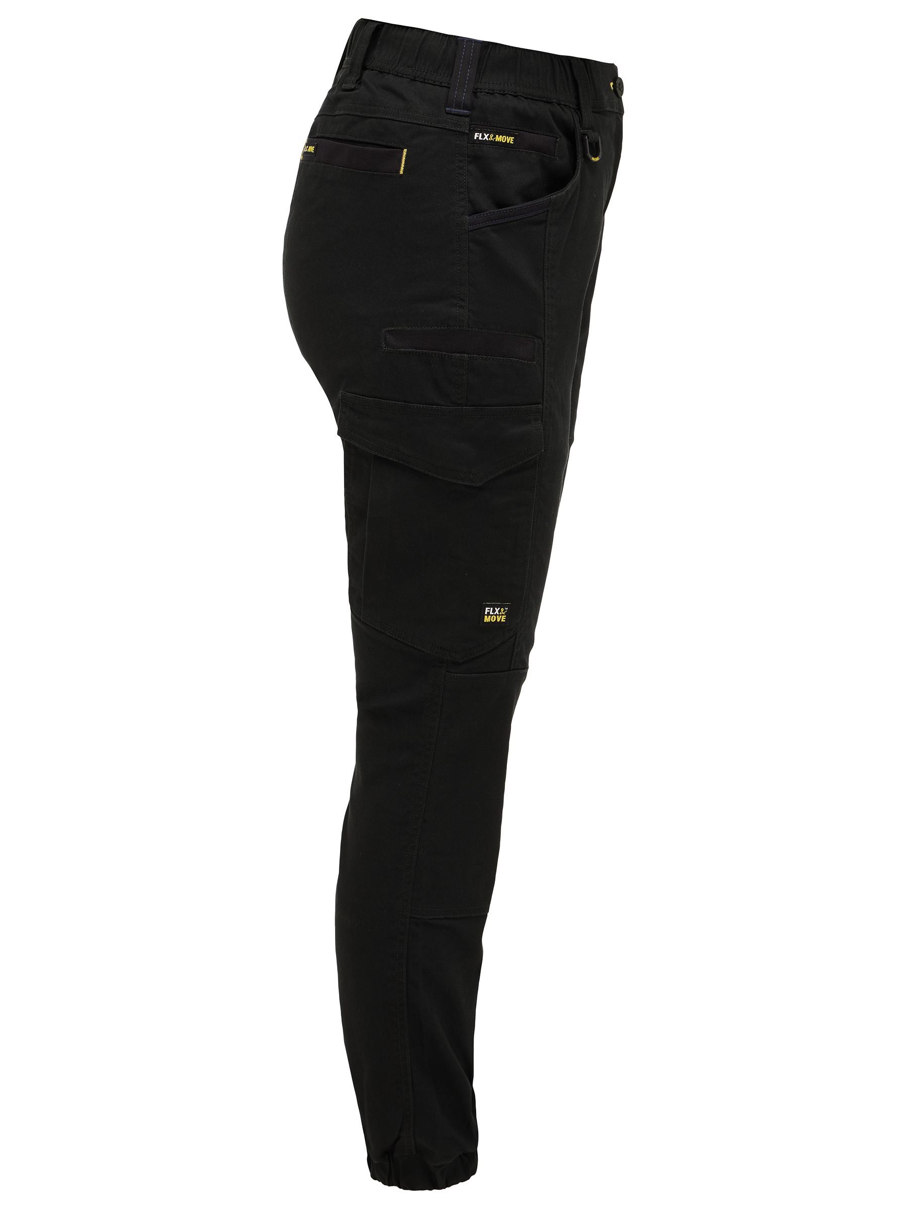 Bisley BPCL6237 Women's Flx & Move™ Elastic Waist Cargo Cuffed Pants