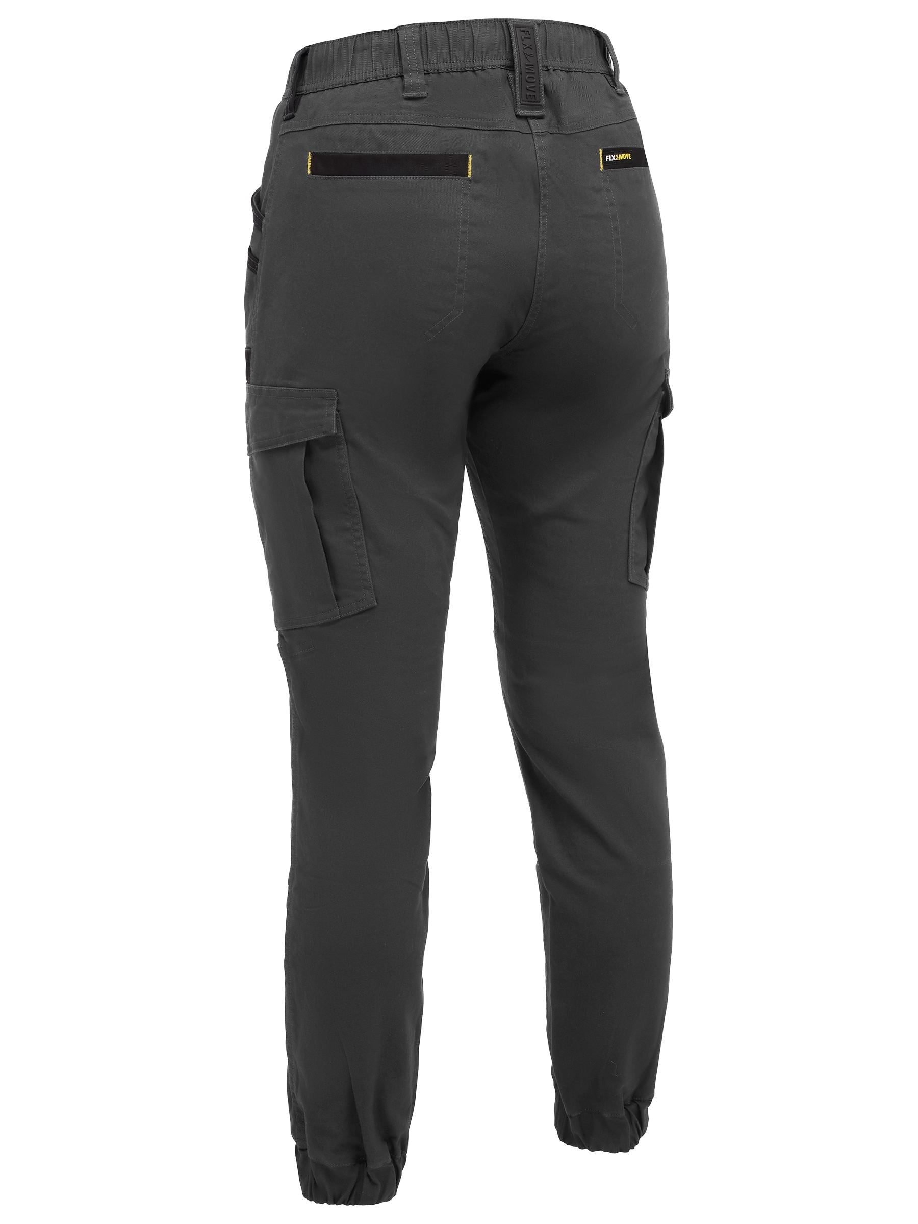 Bisley BPCL6237 Women's Flx & Move™ Elastic Waist Cargo Cuffed Pants