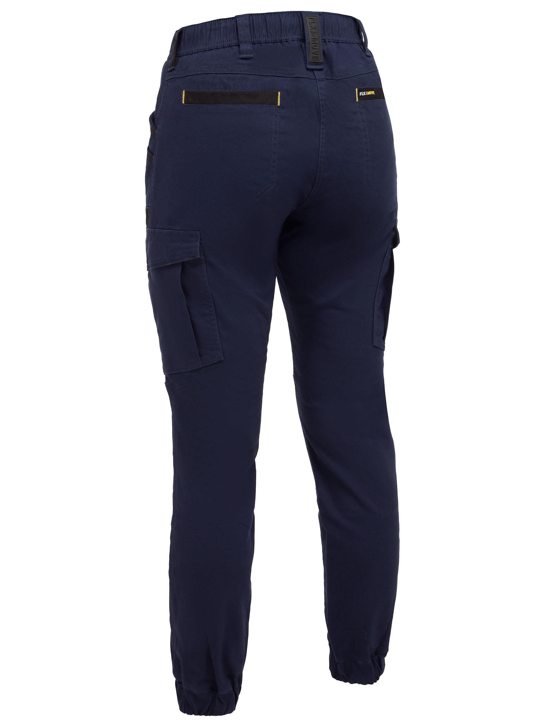 Bisley BPCL6237 Women's Flx & Move™ Elastic Waist Cargo Cuffed Pants