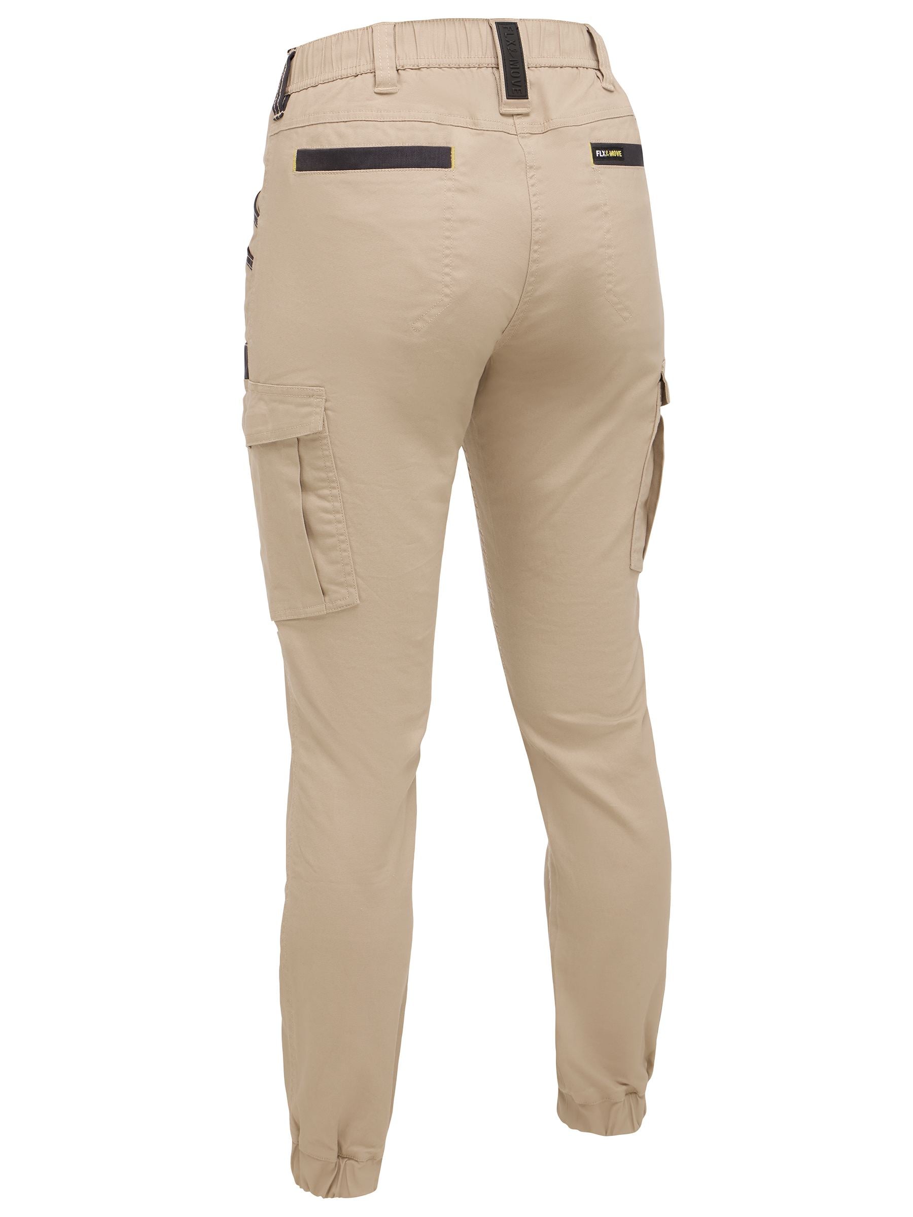 Bisley BPCL6237 Women's Flx & Move™ Elastic Waist Cargo Cuffed Pants