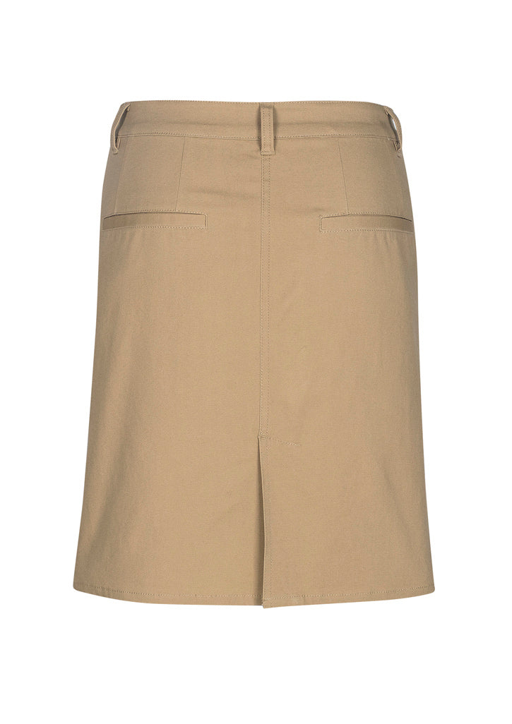 Biz Collection BS022L Ladies Lawson Chino Skirt