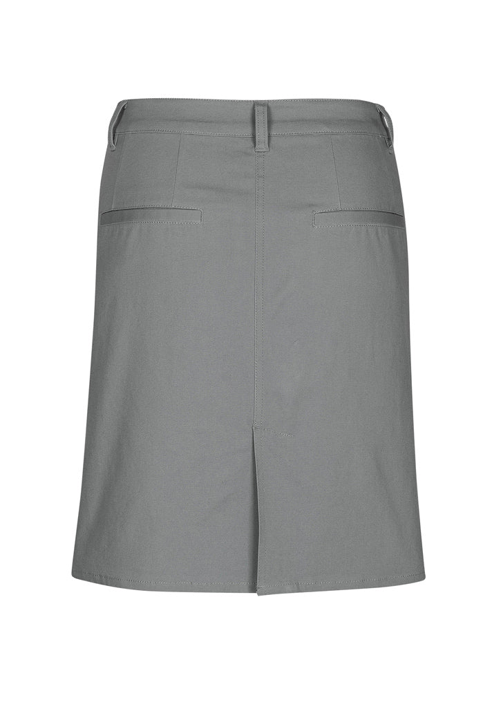 Biz Collection BS022L Ladies Lawson Chino Skirt