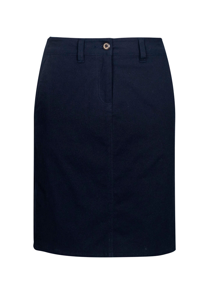 Biz Collection BS022L Ladies Lawson Chino Skirt