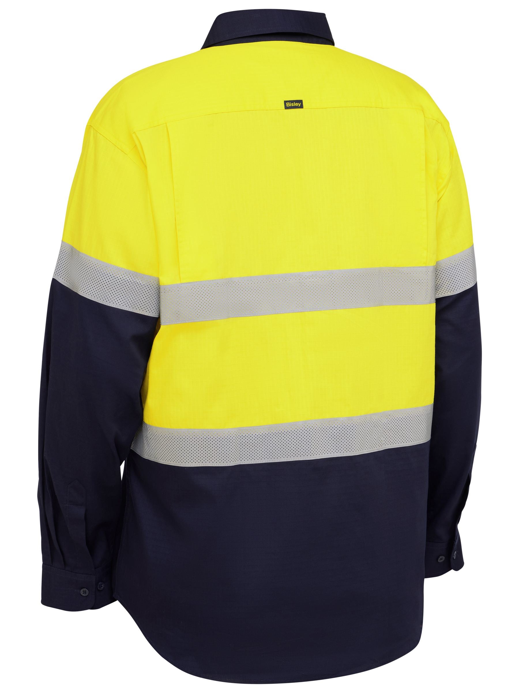 Bisley BS6495T Taped Hi Vis Ripstop Vented Shirt