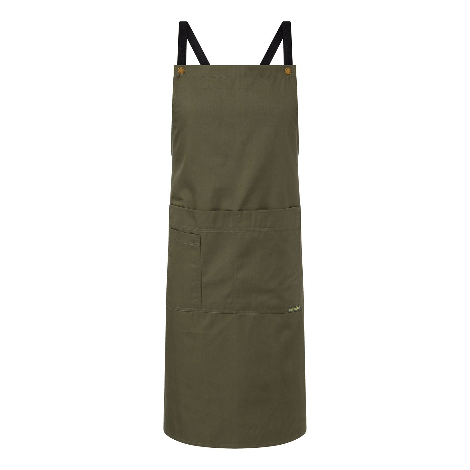 Chefs craft CA031 Full Bib Apron With Pockets