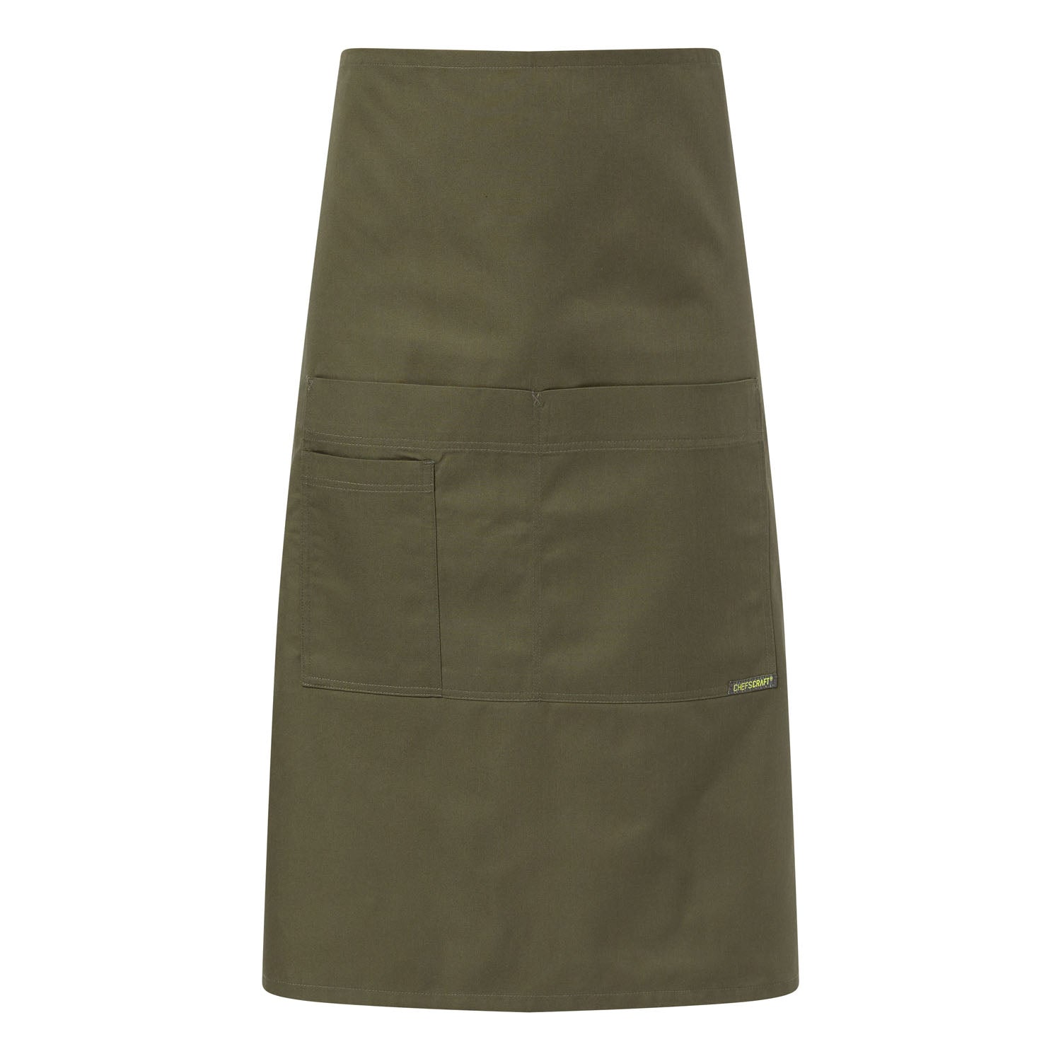 Chefs craft CA032 3/4 Apron With Pockets