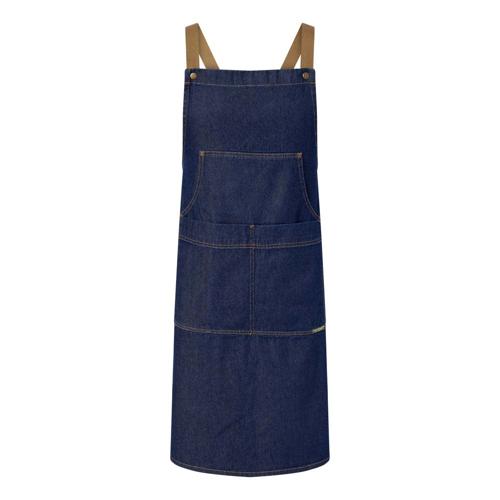 Chefs craft CA033 Denim Bib Apron With Pocket