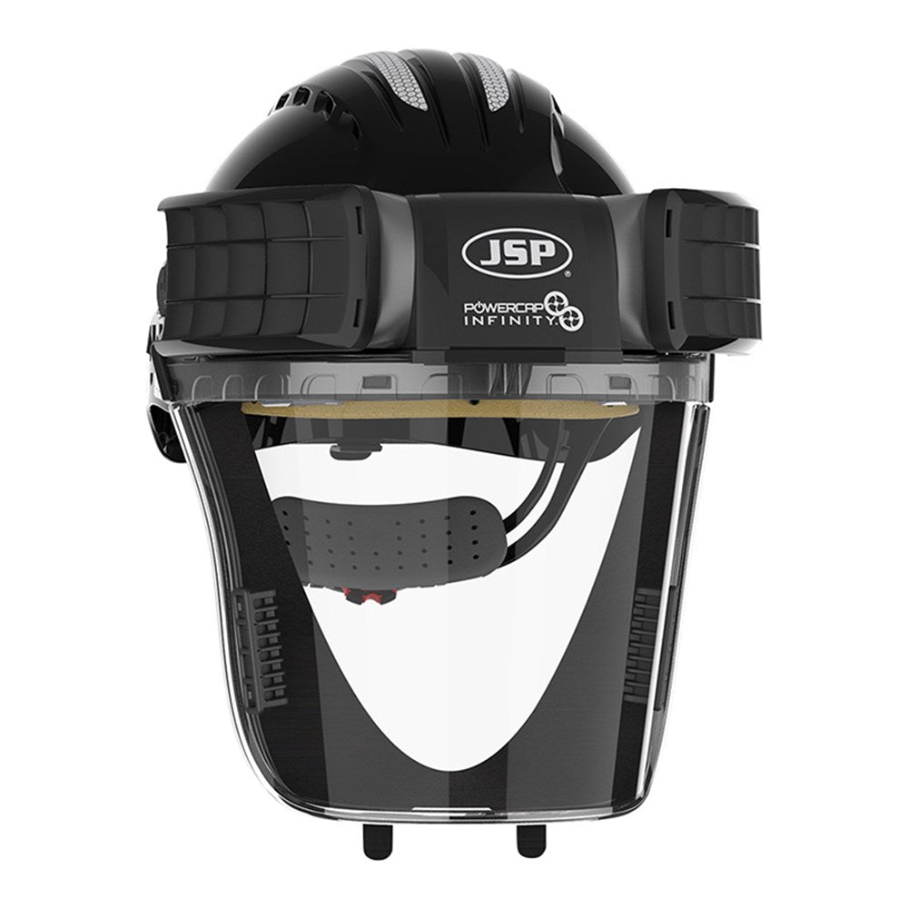 JSP CEA646-001-1AN Powercap Infinity PAPR Respirator with Black Helmet