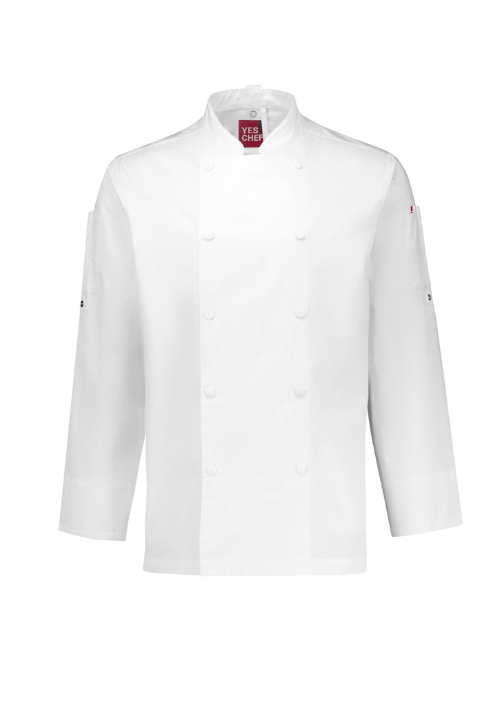 Biz Collection CH430ML Men's Gusto Long Sleeve Chef Jacket