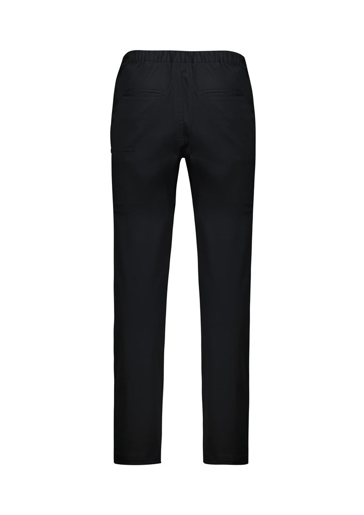 Biz Collection CH432M Men's Saffron Chef Flex Pant-Black