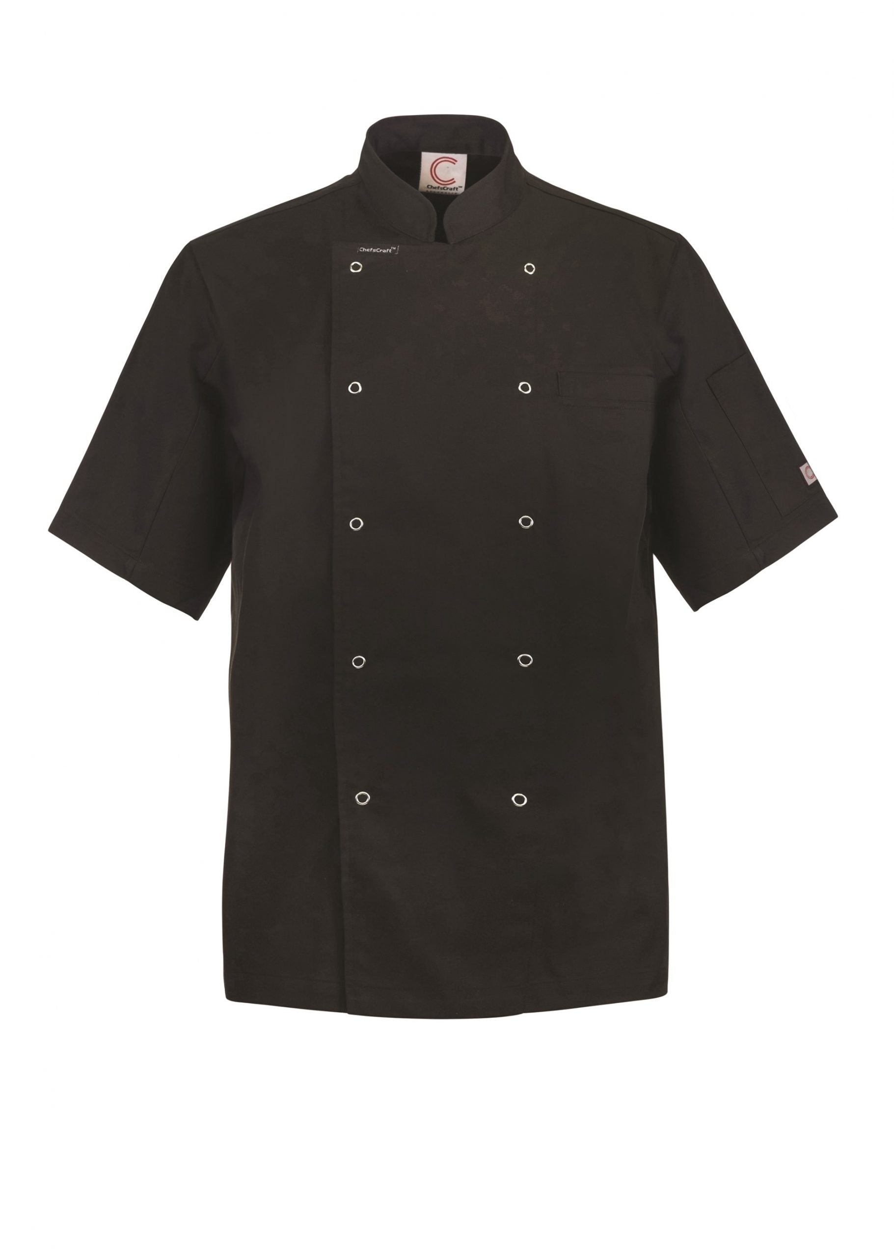 Chefs craft CJ052 Exec Chef Jacket S/S Lightweight