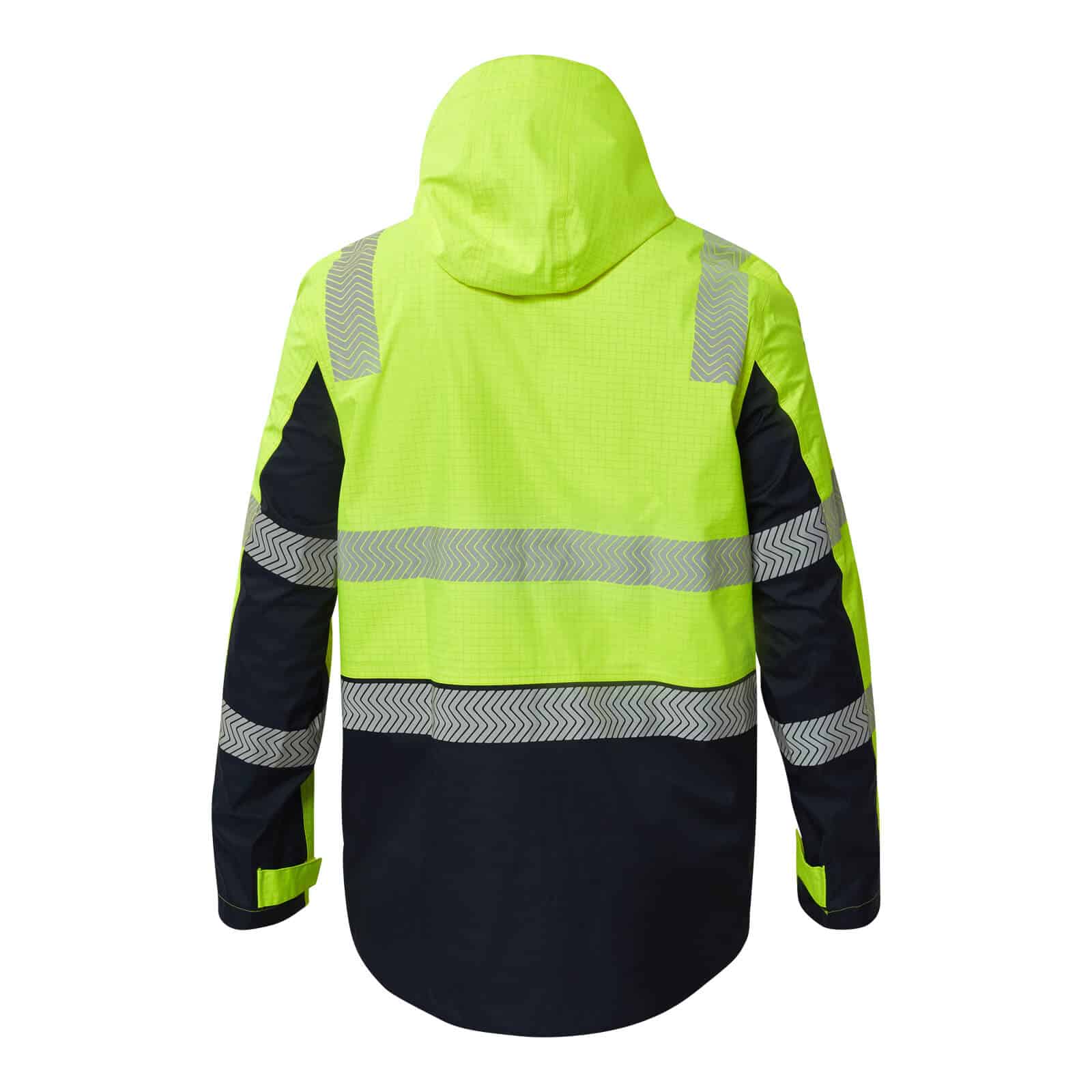 Flamebuster FJV032 FR Hi vis Wet Weather 3-in-1 Segmented Reflective Jacket