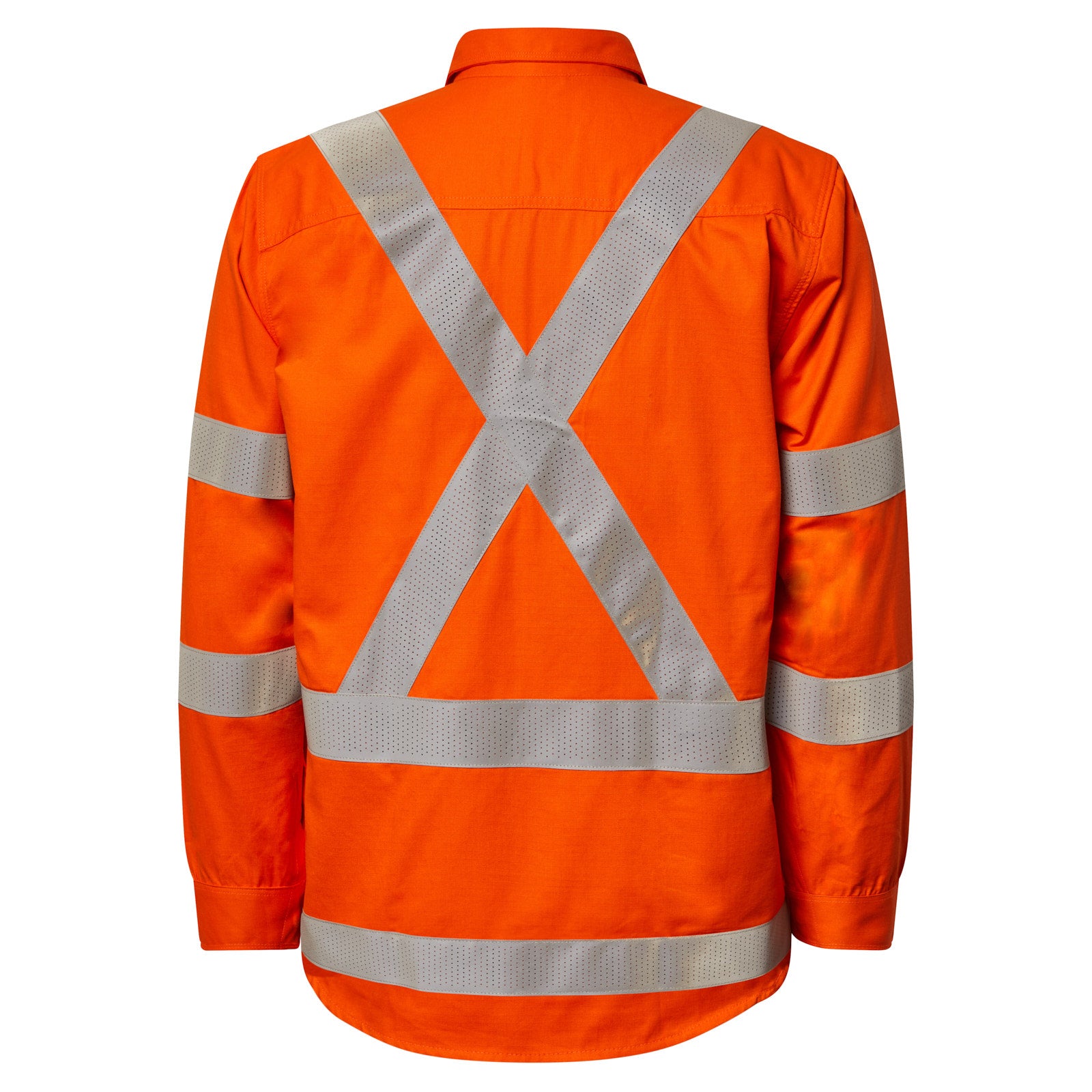 Flame Buster FSV031A Torrent HRC2 Men's Hi Vis Close Front Shirt-Orange