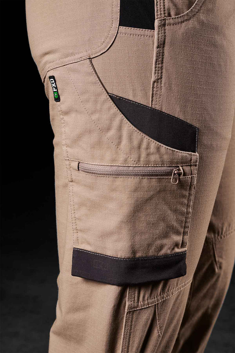 FXD WP-8W Women's Cuffed Stretch Ripstop Work Pants