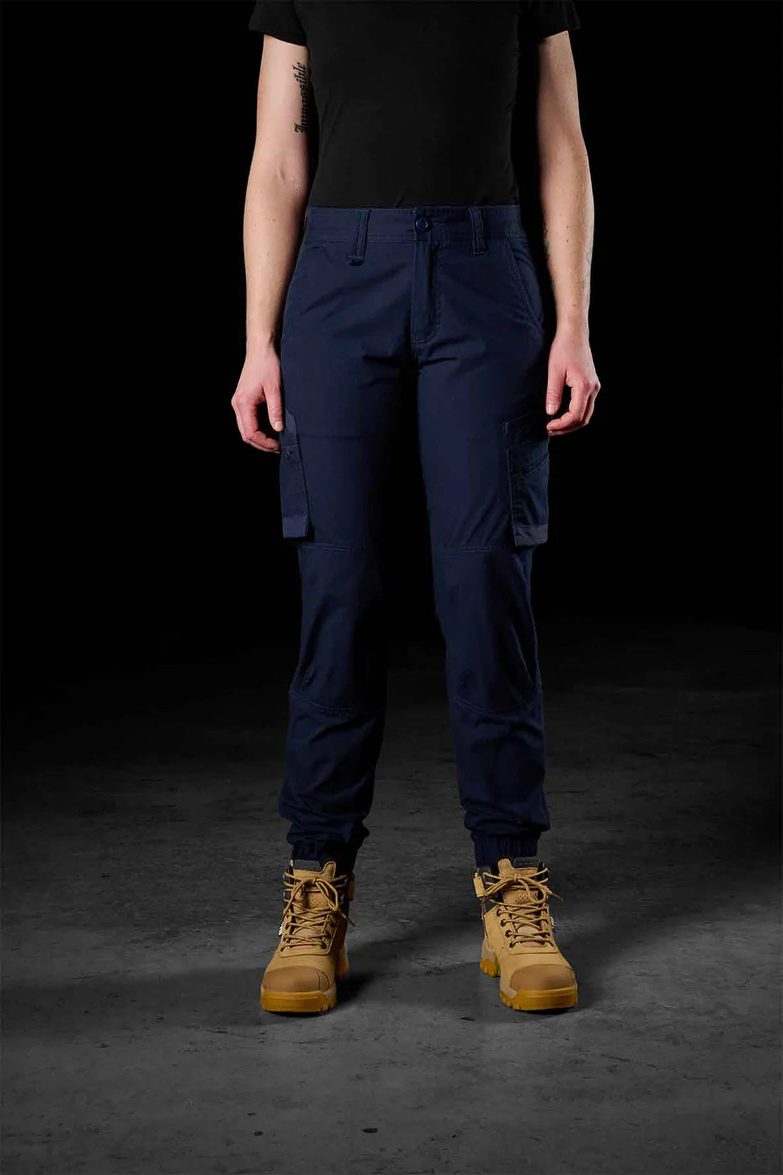 FXD WP-8W Women's Cuffed Stretch Ripstop Work Pants