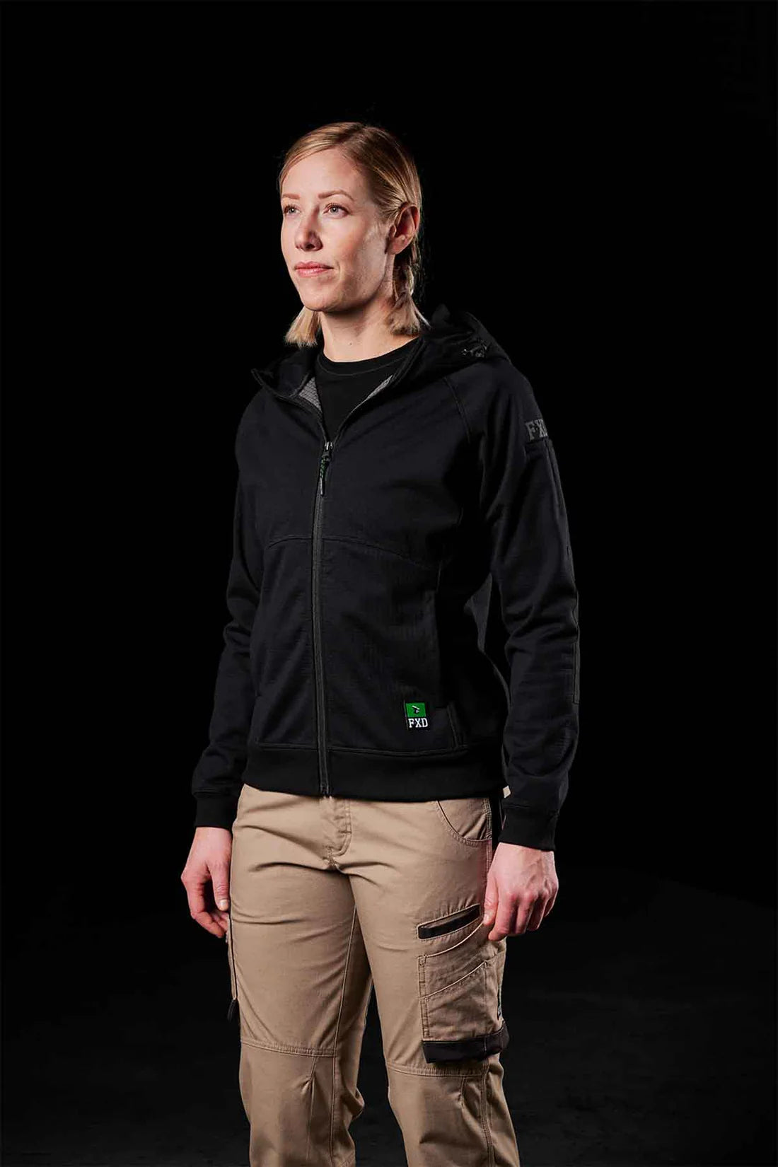 FXD WF-3W Women's 3-layer Bonded Membrane Fleece Hoodie