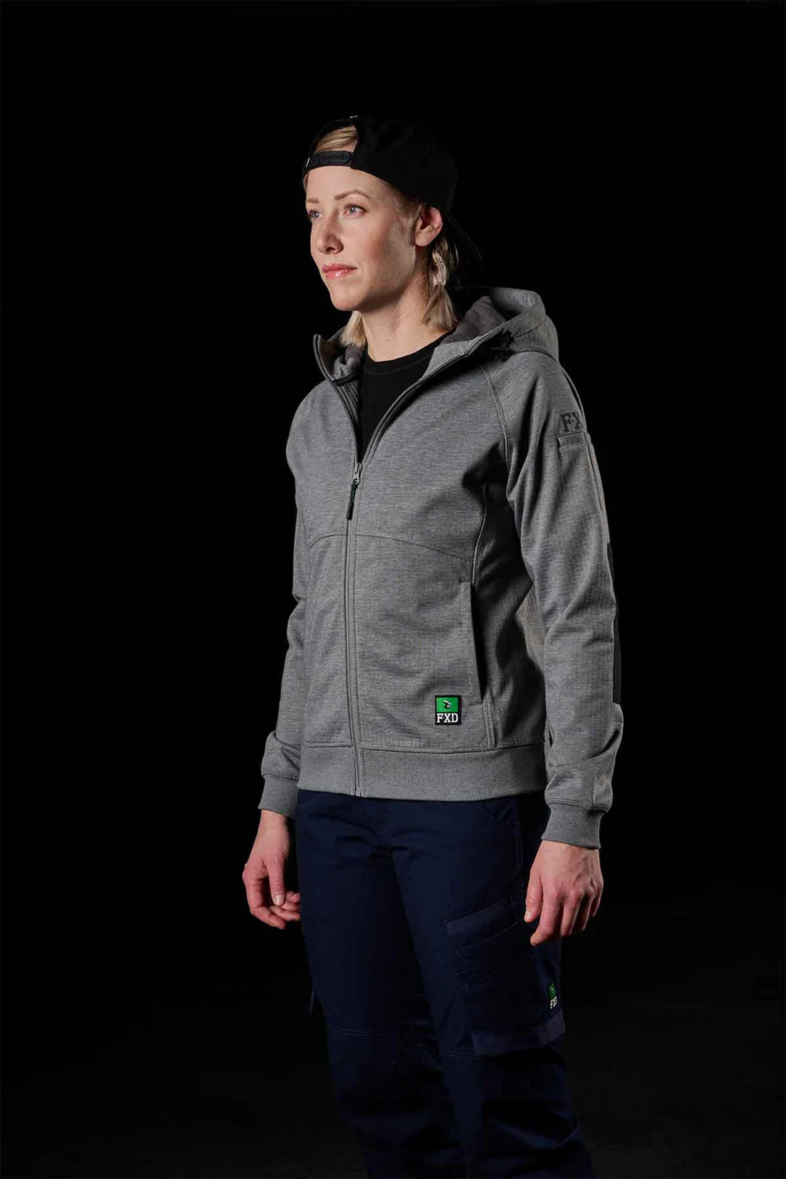 FXD WF-3W Women's 3-layer Bonded Membrane Fleece Hoodie
