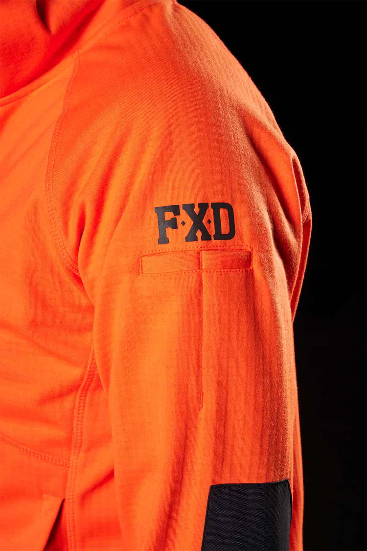 FXD WF-3W Women's 3-layer Bonded Membrane Fleece Hoodie