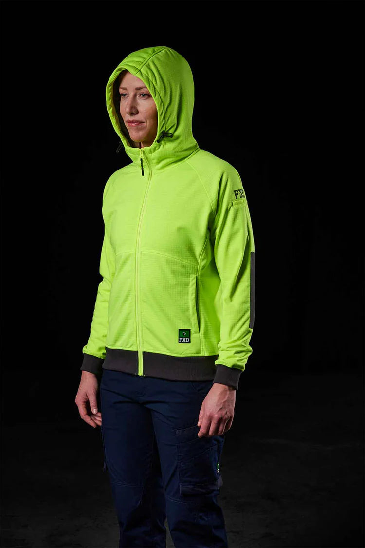 FXD WF-3W Women's 3-layer Bonded Membrane Fleece Hoodie