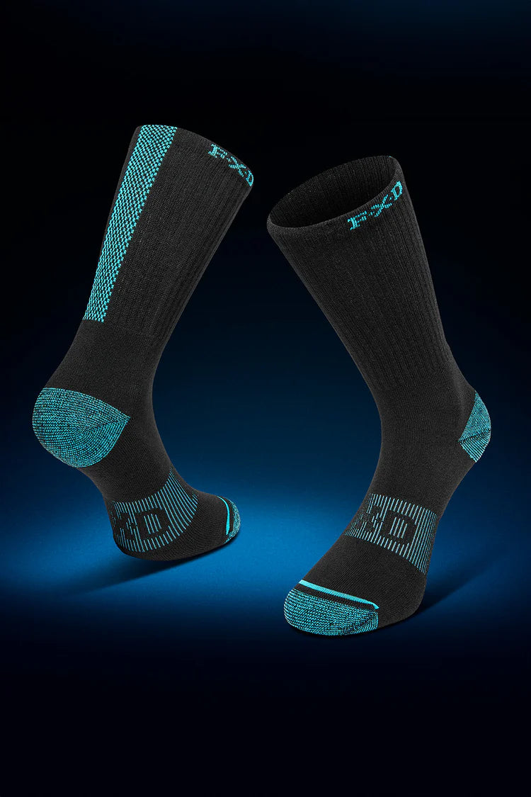 FXD SK-8W- Women's 5 Pack Work Socks - Multi Colored
