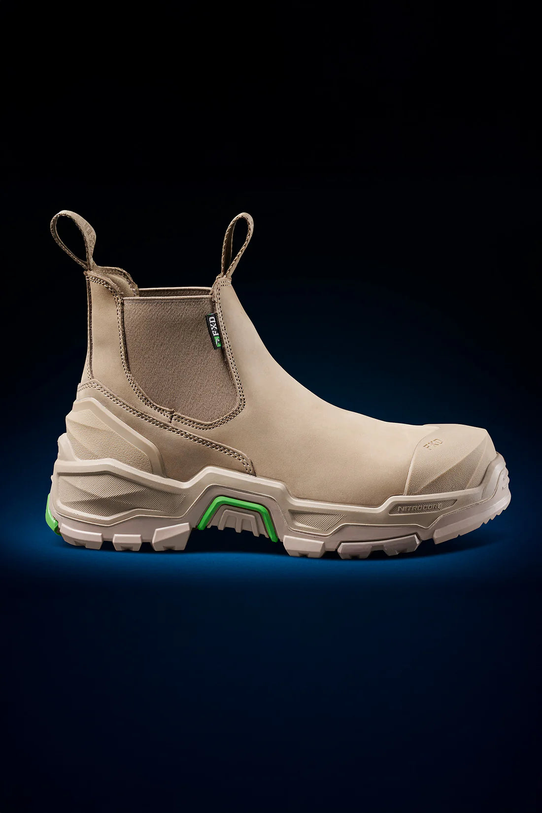 FXD DURA-X THREE- Nitro core™ Slip On, High Performance Work Boots