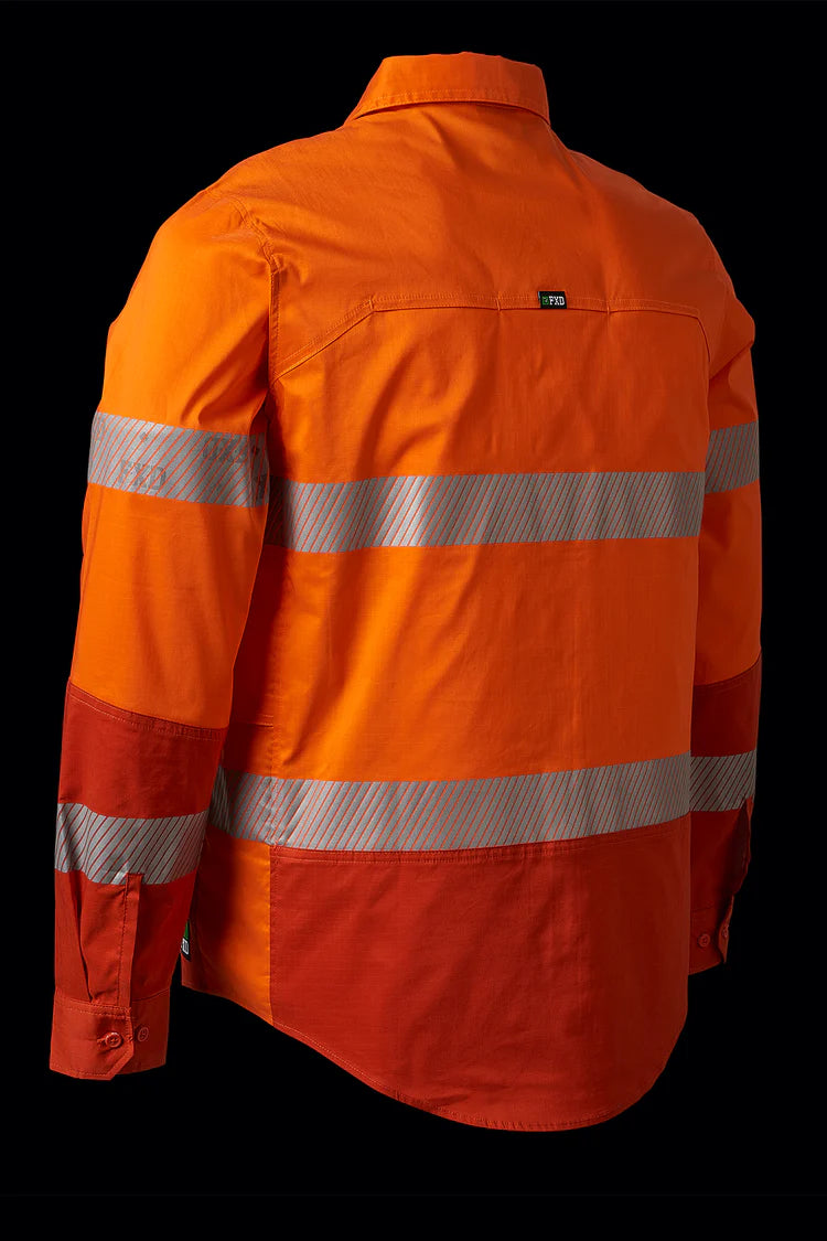 FXD LSH-2T Hi-vis Taped 360-degree Stretch Work Shirt