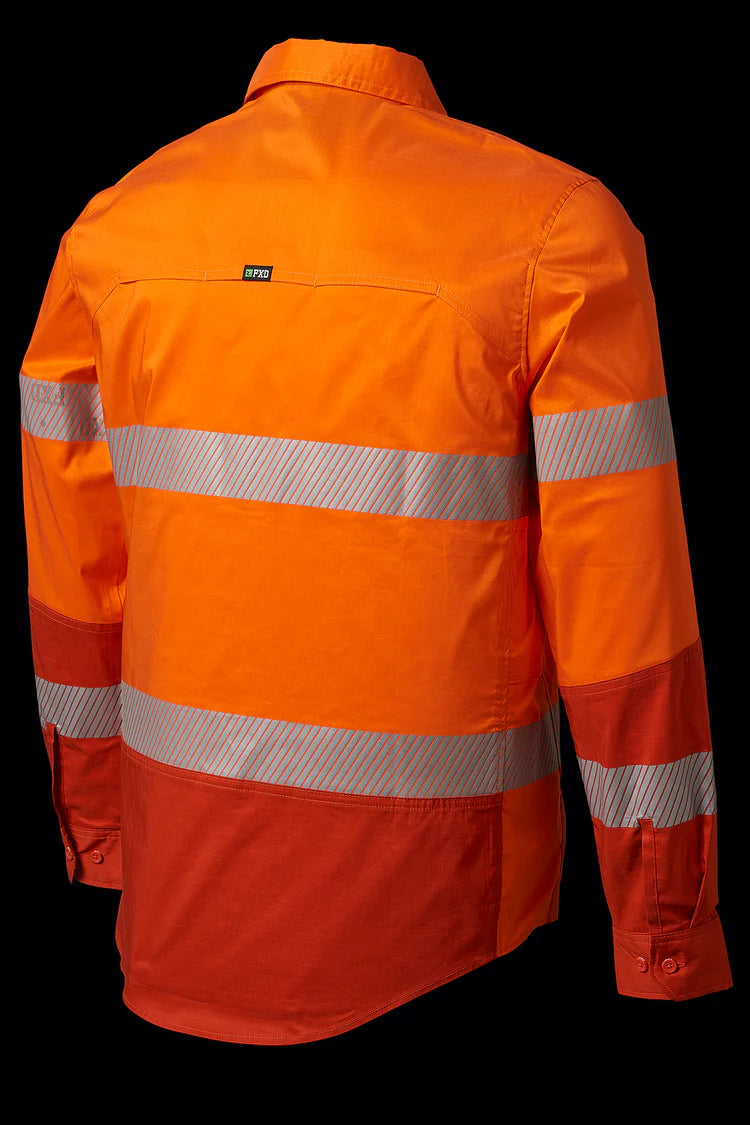 FXD LSH-2T Hi-vis Taped 360-degree Stretch Work Shirt