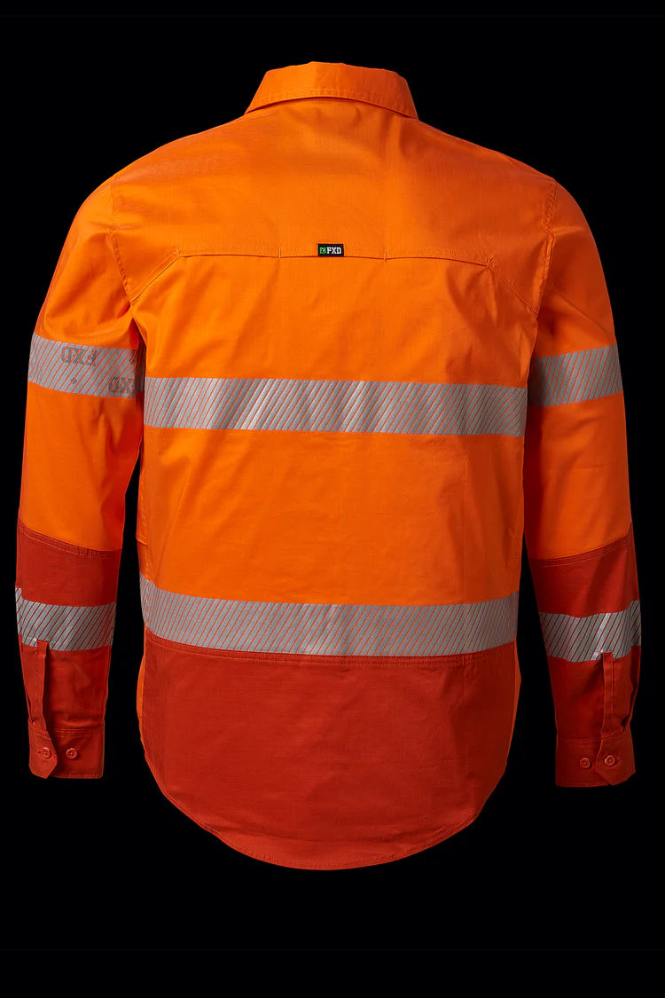 FXD LSH-2T Hi-vis Taped 360-degree Stretch Work Shirt