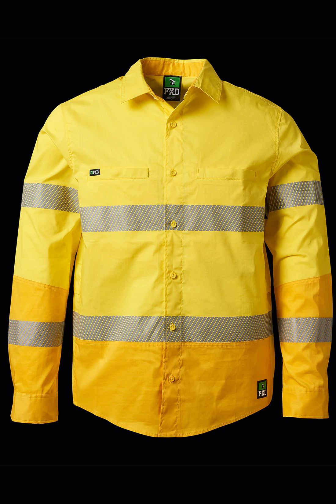 FXD LSH-2T Hi-vis Taped 360-degree Stretch Work Shirt