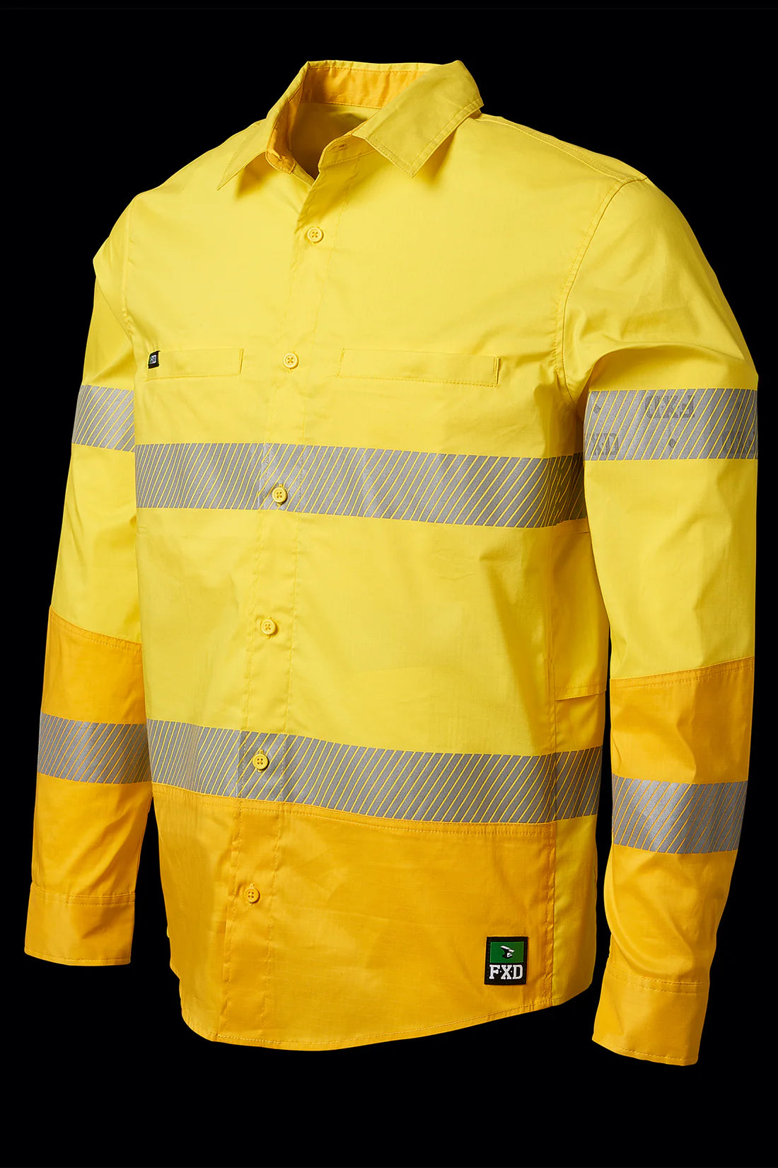 FXD LSH-2T Hi-vis Taped 360-degree Stretch Work Shirt