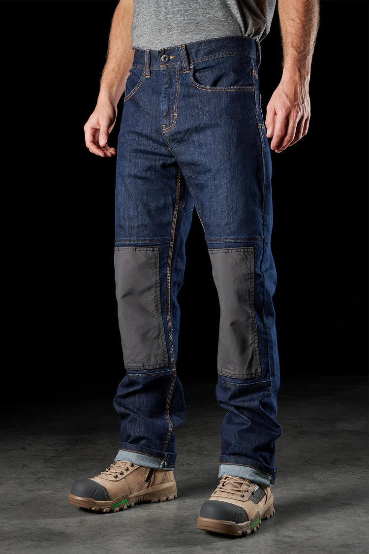 FXD WD-3 Slim Fit Work Denim - Indigo Stomp Wash