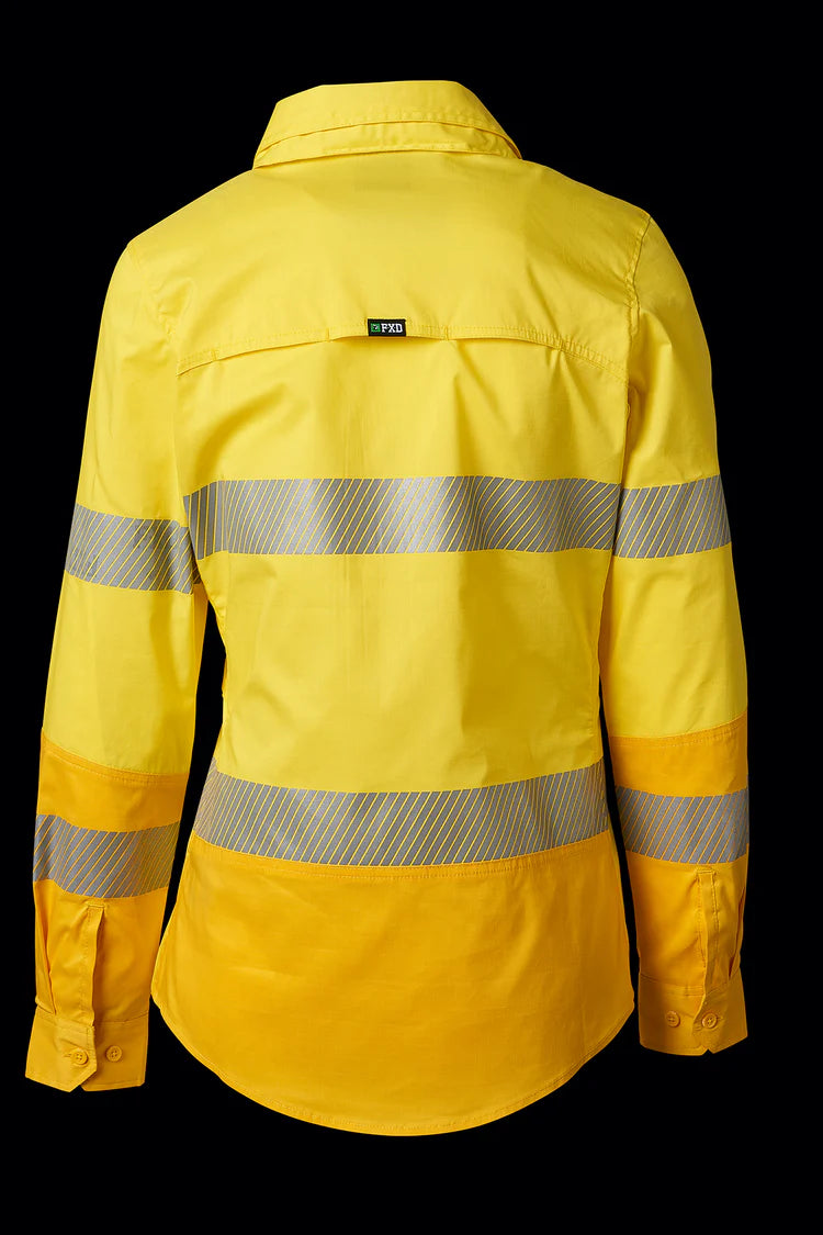 FXD LSH-2W Women's Hi-vis Taped 360-degree Stretch Work Shirt