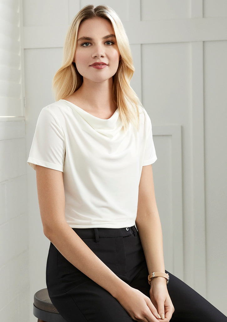 Biz Collection K625LS Ladies Ava Drape Knit Top