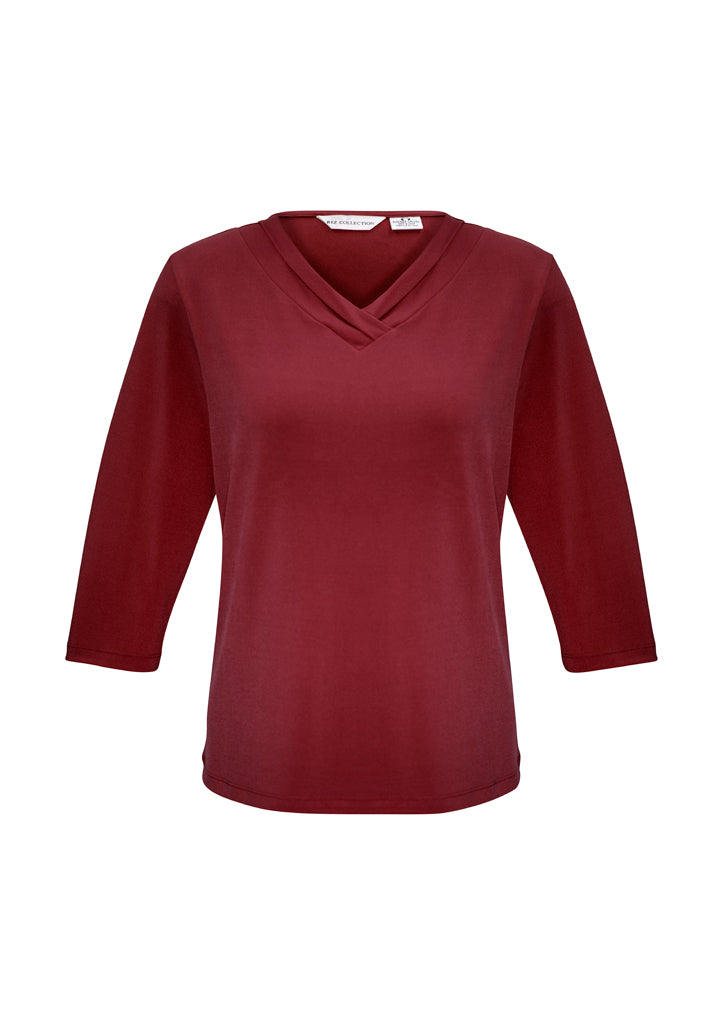 Biz Collection K819LT Ladies Lana 3/4 Sleeve Top