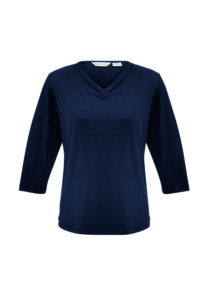 Biz Collection K819LT Ladies Lana 3/4 Sleeve Top