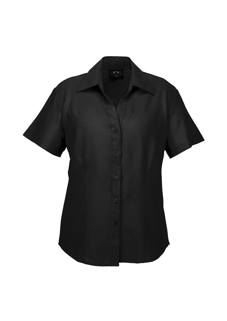 Biz care LB3601 Oasis Ladies Plain Short Sleeve Shirt