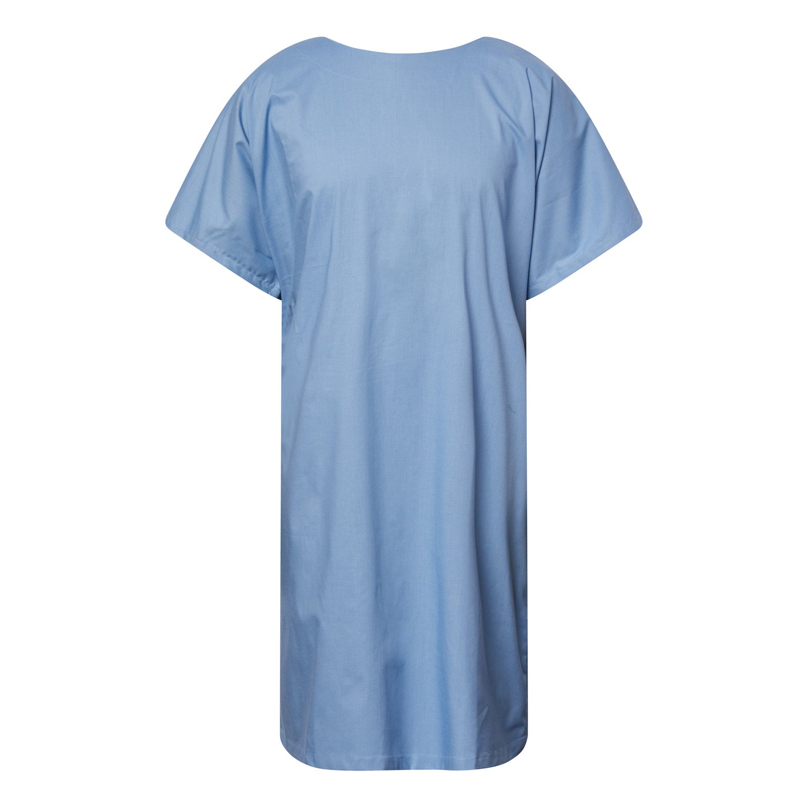 Medi8 M81807 Front Opening Patient Gown-Light Blue