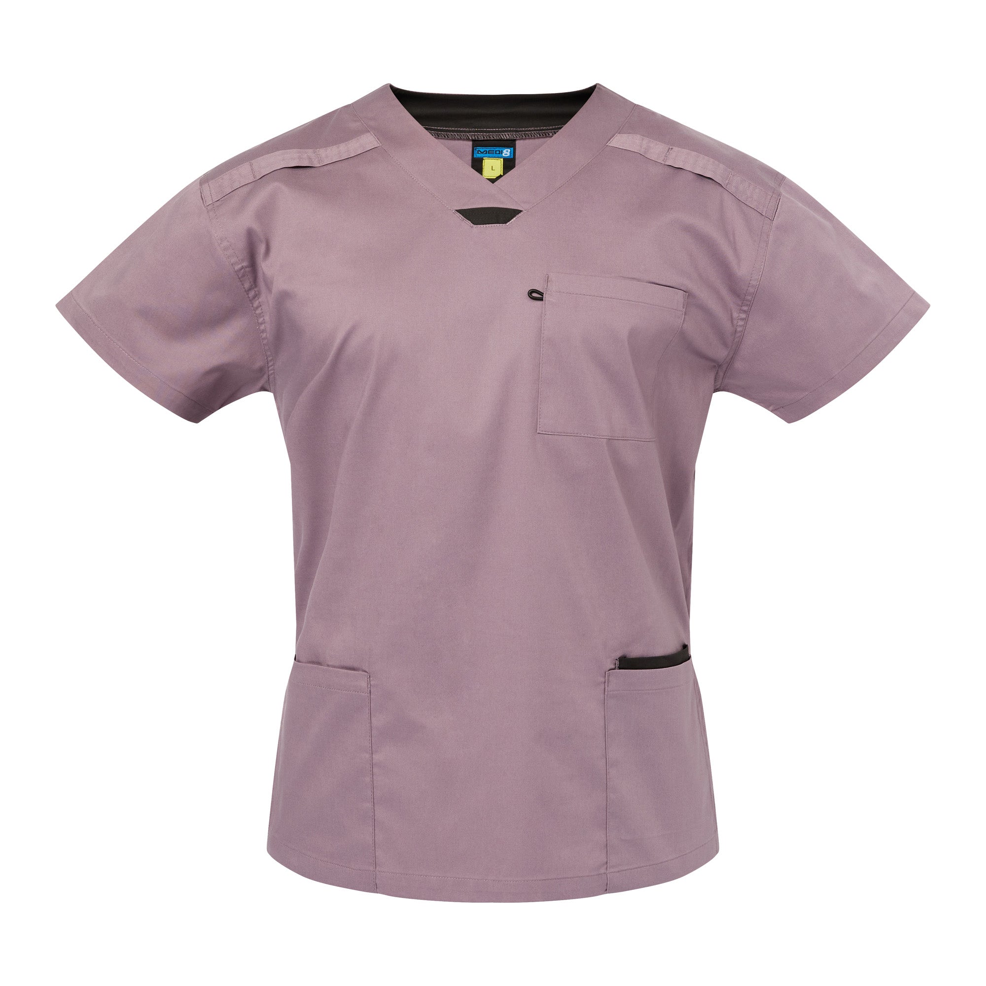 Medi8 M88025 Unisex Stretch Scrub Top